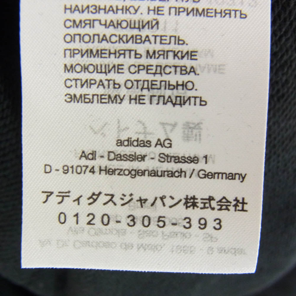 Y-3 Yohji Yamamoto ワイスリー ヨウジヤマモト HA-T63-986-1 KA9652 KURO 3STRIPES HOODIE クロ スリーストライプス フーディー パーカー ブラック系 L【新古品】【未使用】【中古】