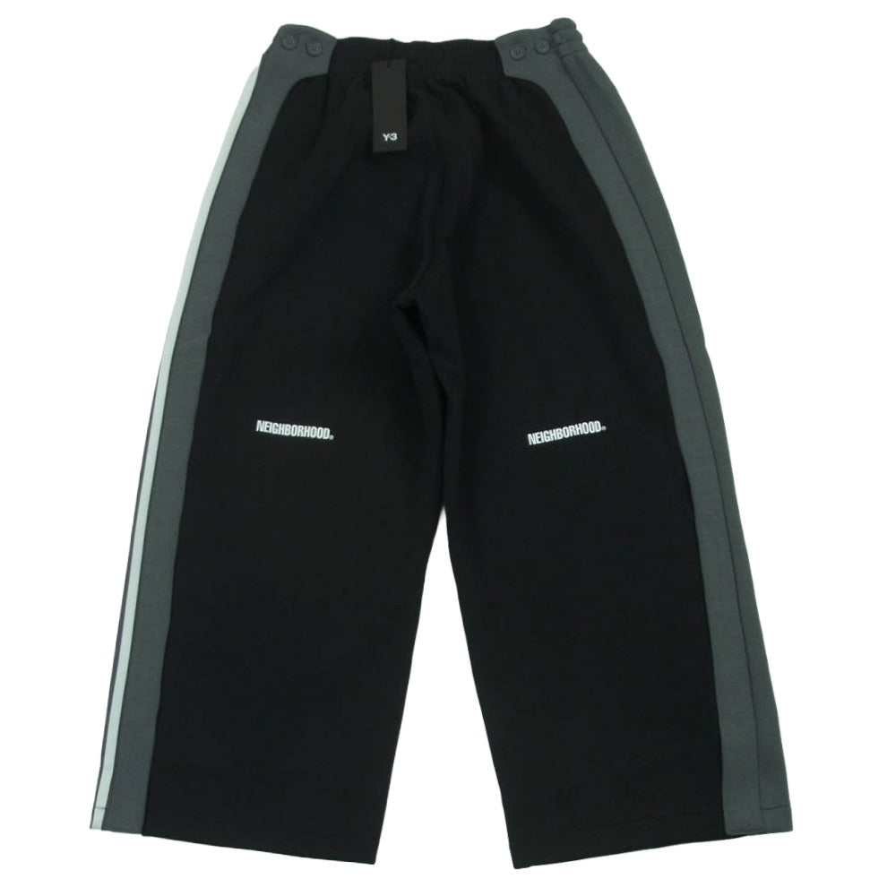 Y-3 Yohji Yamamoto ワイスリー ヨウジヤマモト JW7002 NEIGHBORHOOD ネイバーフッド NBHD TRACK PANTS トラック パンツ ブラック系 S【新古品】【未使用】【中古】