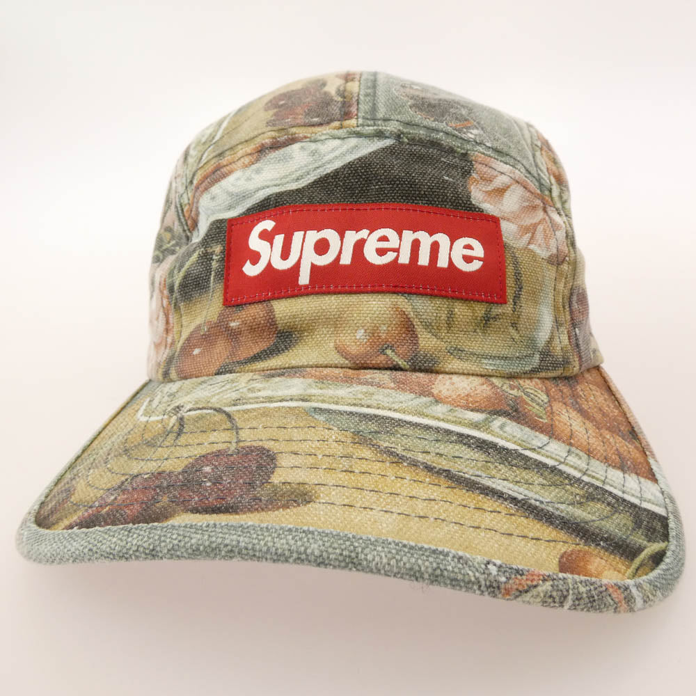 Supreme シュプリーム 23SS Strawberries Camp Cap ストロベリー ボックスロゴ キャップ マルチカラー系【中古】