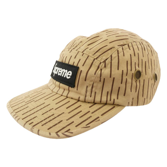 Supreme シュプリーム 24W Military Camp Cap Tan Raindrop ミリタリー ボックスロゴ キャンプ ベージュ系 58【中古】