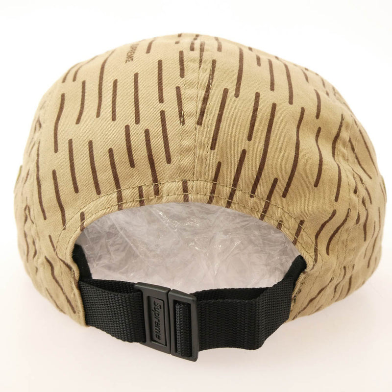 シュプリーム Camp Cap ボックスロゴ　ベージュ Supreme シュプリーム 20AW BLOCKS CAMP CAP ボックスロゴ キャンプ