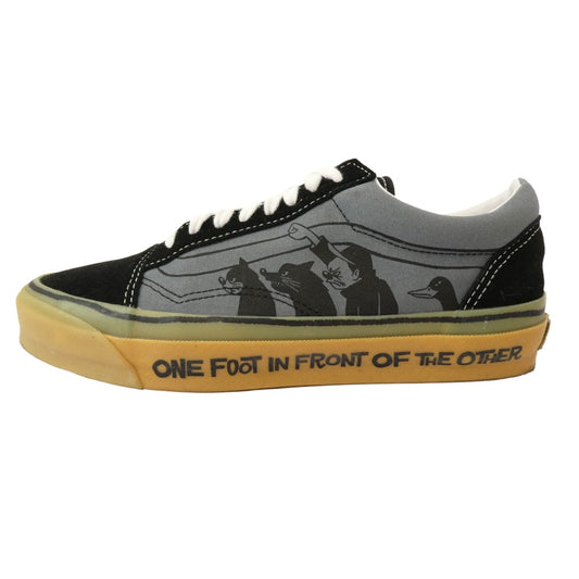VANS バンズ DO5274-180 × YUSUKE HANAI LX OLD SKOOL 花井祐介 オールド スクール スニーカー ブラック系 グレー系 26cm【中古】