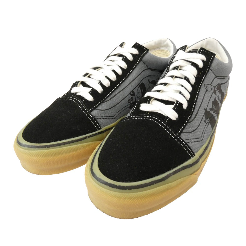 VANS バンズ DO5274-180 × YUSUKE HANAI LX OLD SKOOL 花井祐介 オールド スクール スニーカー ブラック系 グレー系 26cm【中古】