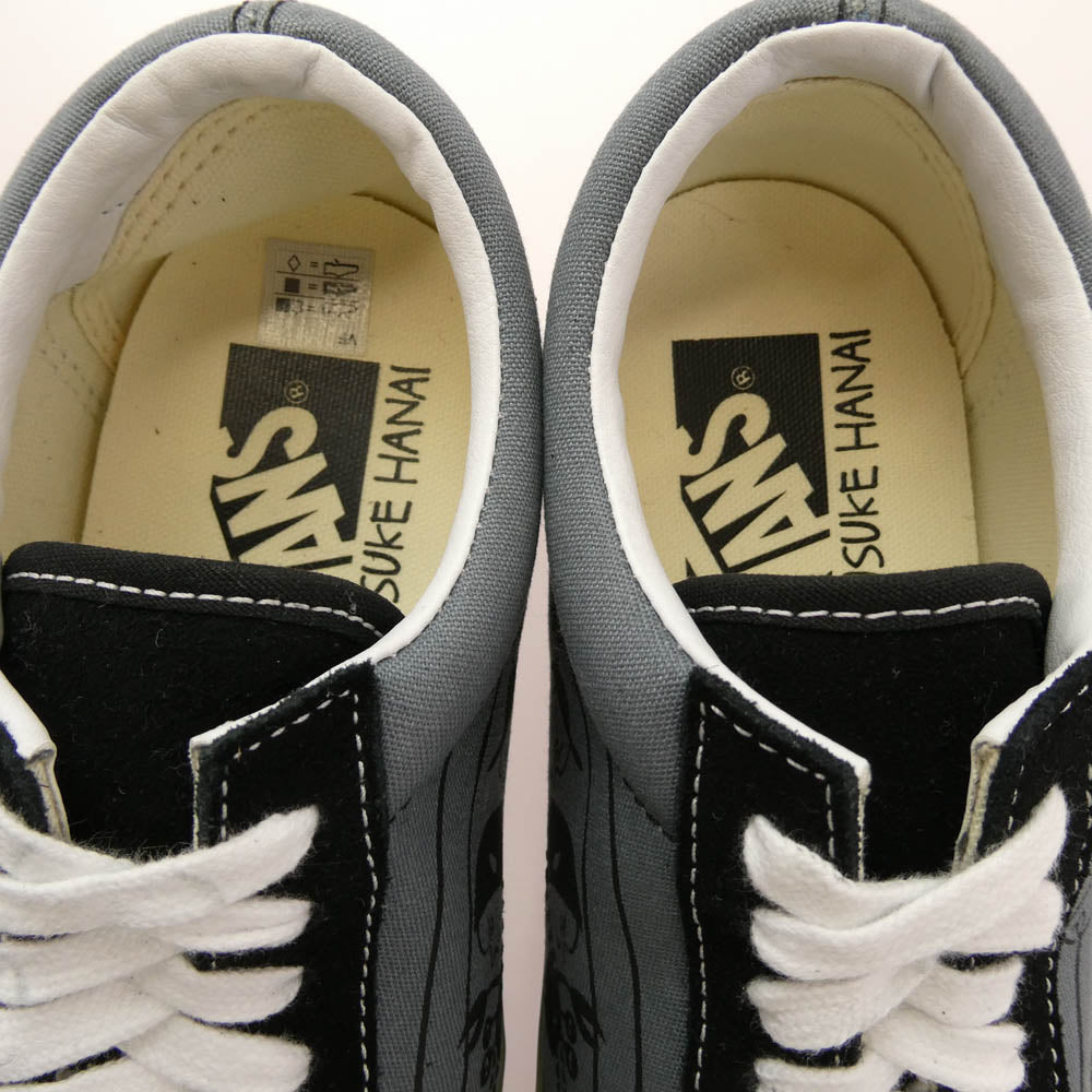 VANS バンズ DO5274-180 × YUSUKE HANAI LX OLD SKOOL 花井祐介 オールド スクール スニーカー ブラック系 グレー系 26cm【中古】