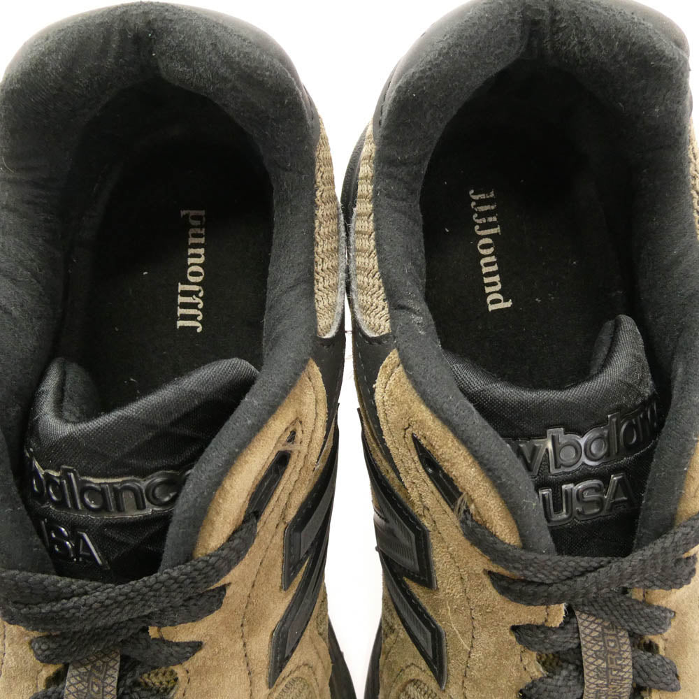 NEW BALANCE ニューバランス M990JJ3 × JJJJound ジョウンド 990V3 Slate Black ストレート ブラック ブラック系 ブラウン系 26cm【中古】