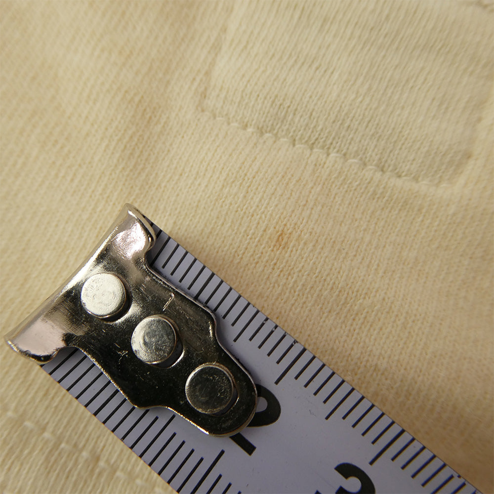 TENDERLOIN テンダーロイン T-HENRY LONG ヘンリーネック 長袖 Ｔシャツ カットソー オフホワイト系 M【美品】【中古】