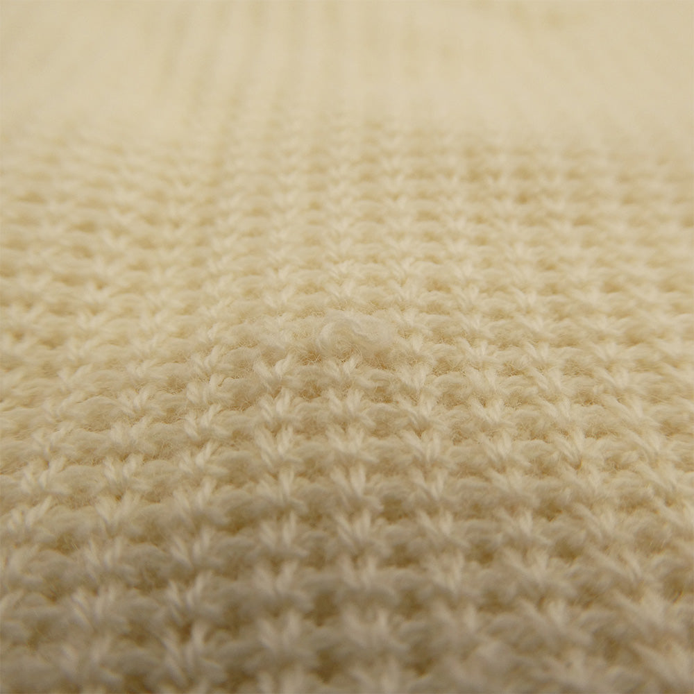 TENDERLOIN テンダーロイン T-POLO SHT チェーンステッチ ロゴ 半袖 ポロシャツ ホワイト オフホワイト系 M【中古】