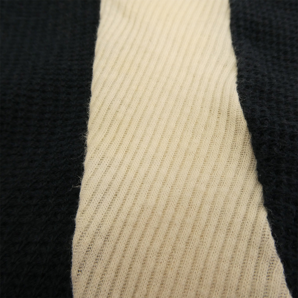 TENDERLOIN テンダーロイン T-POLO SHT ロゴ チェーンステッチ ロゴ 半袖 ポロ ボーリンフ シャツ ネイビー ネイビー系 M【中古】