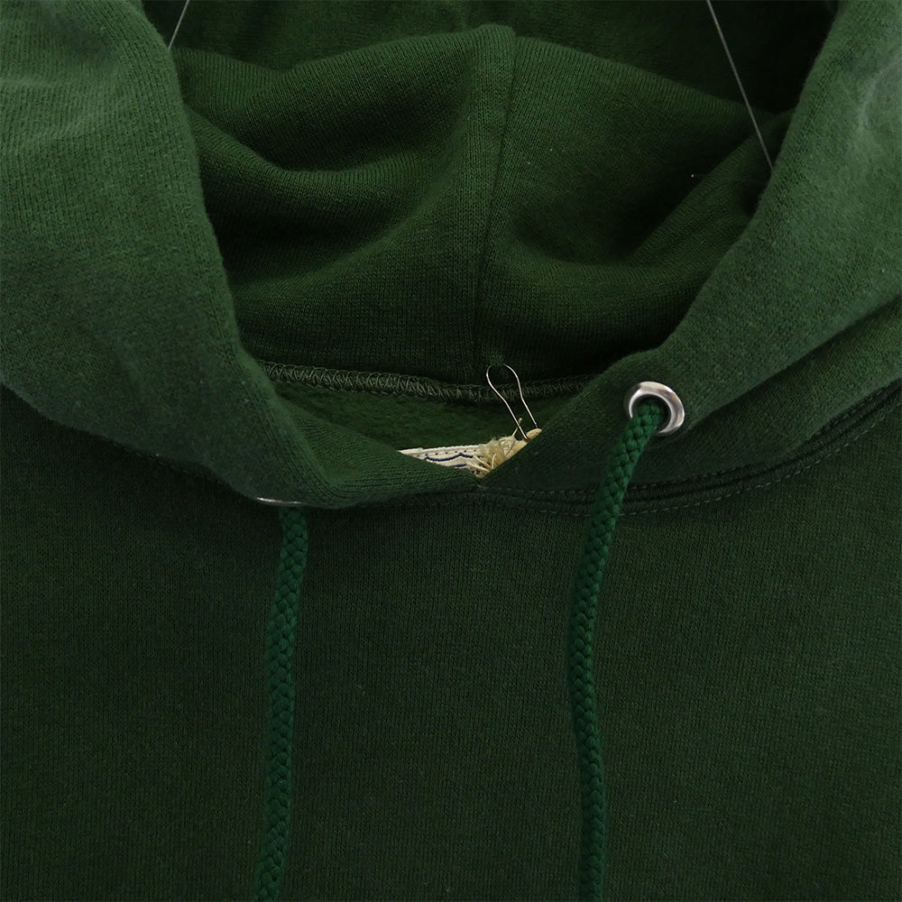 TENDERLOIN テンダーロイン T-PARKA ロゴ バックプリント スウェット パーカー フーディー グリーン モスグリーン系【極上美品】【中古】