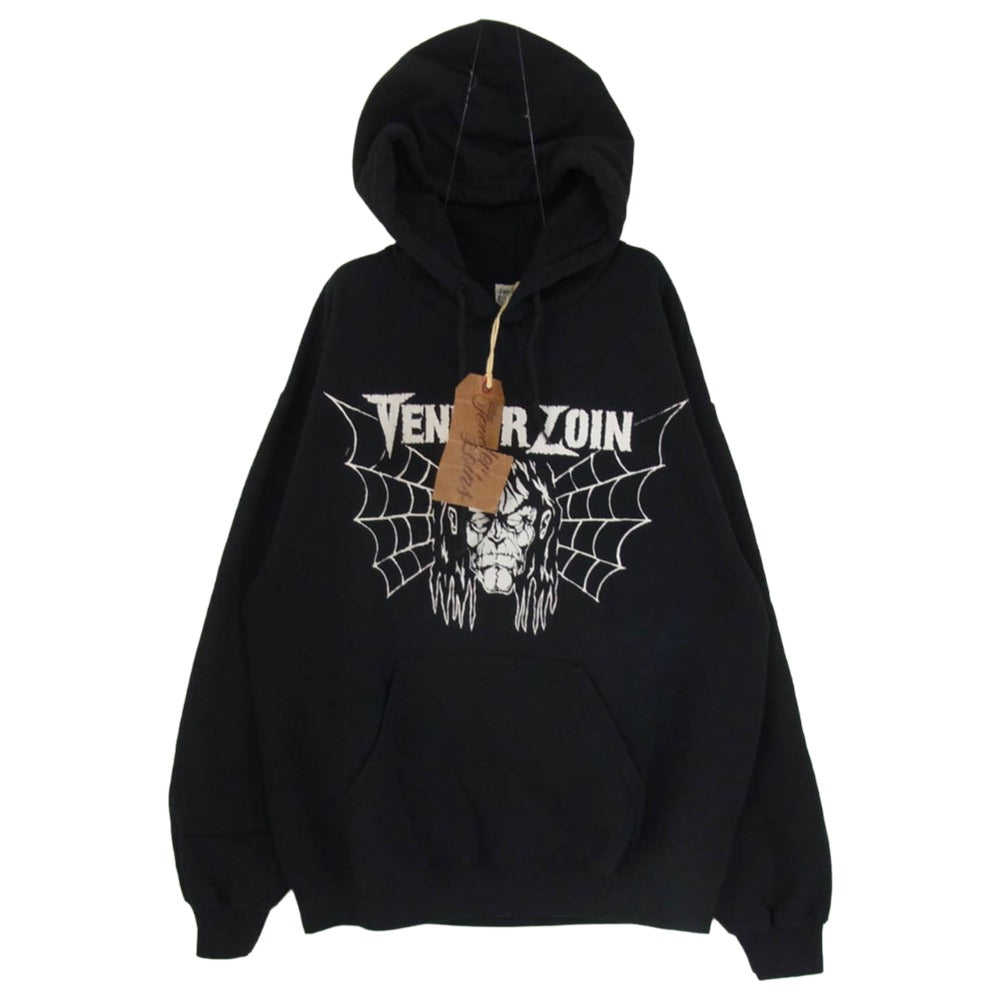 TENDERLOIN テンダーロイン T-STP HOODED ホワイトゾンビ プリント フード付き プルオーバー パーカー 本店限定 ブラック系 M【美品】【中古】 TENDERLOIN テンダーロイン T-STP HOODED ホワイトゾンビ プリント