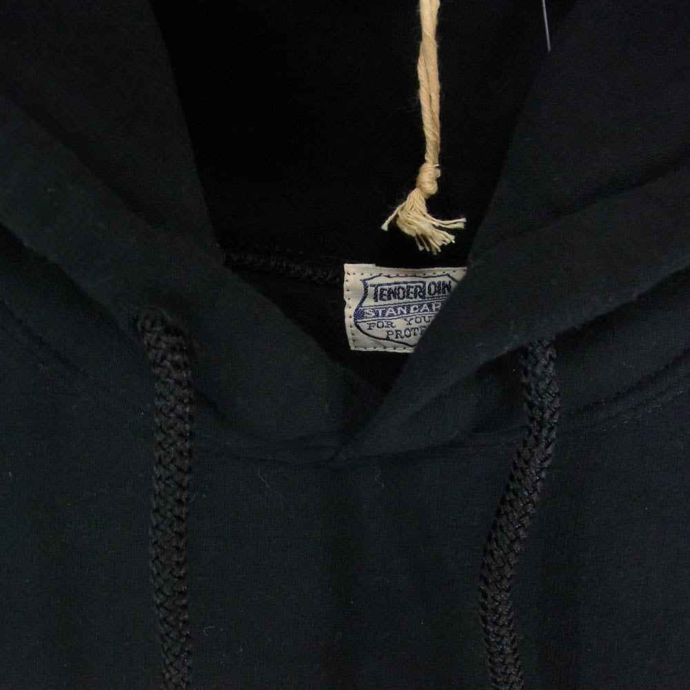 TENDERLOIN テンダーロイン T-STP HOODED ホワイトゾンビ プリント フード付き プルオーバー パーカー 本店限定 ブラック系 M【美品】【中古】 TENDERLOIN テンダーロイン T-STP HOODED ホワイトゾンビ プリント