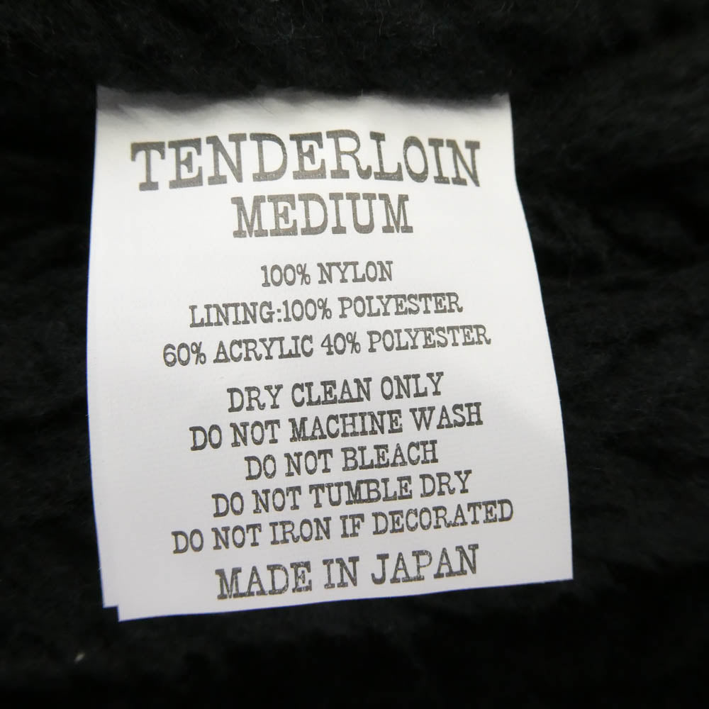 TENDERLOIN テンダーロイン T-NYLON COACH JKT 内ボア ナイロン コーチ ジャケット マスタード M【美品】【中古】