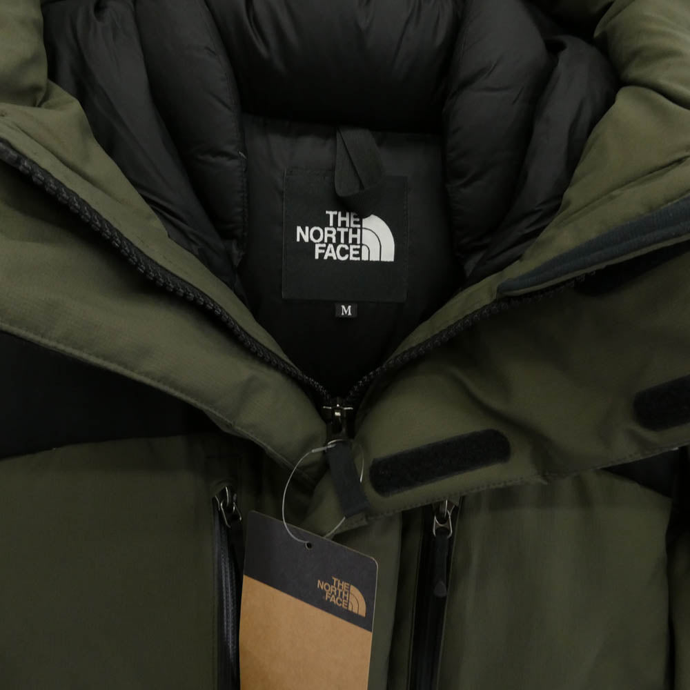 THE NORTH FACE ノースフェイス ND91950 GORE-TEX Baltro Light Jacket ゴアテックス バルトロ ライト ダウン ジャケット カーキ系 M【中古】