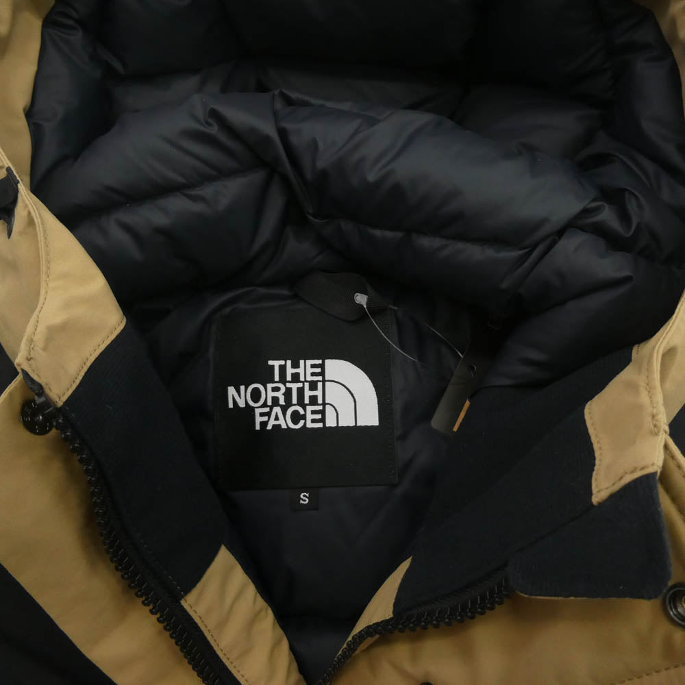 THE NORTH FACE ノースフェイス ND92237 GORE-TEX MOUNTAIN DOWN JACKET ゴアテックス マウンテン ダウン ジャケット ベージュ系 S【中古】