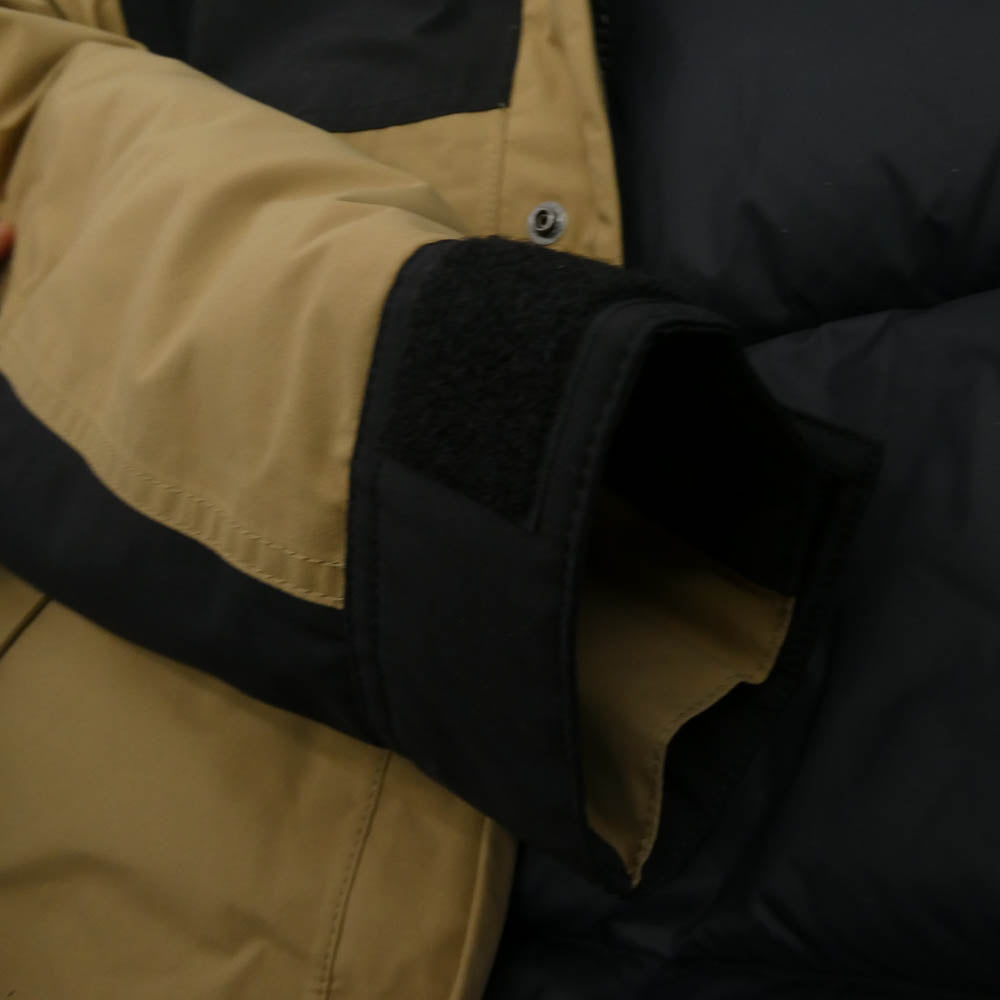 THE NORTH FACE ノースフェイス ND92237 GORE-TEX MOUNTAIN DOWN JACKET ゴアテックス マウンテン ダウン ジャケット ベージュ系 S【中古】