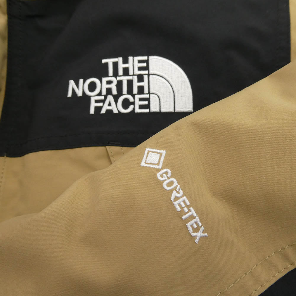 THE NORTH FACE ノースフェイス ND92237 GORE-TEX MOUNTAIN DOWN JACKET ゴアテックス マウンテン ダウン ジャケット ベージュ系 S【中古】