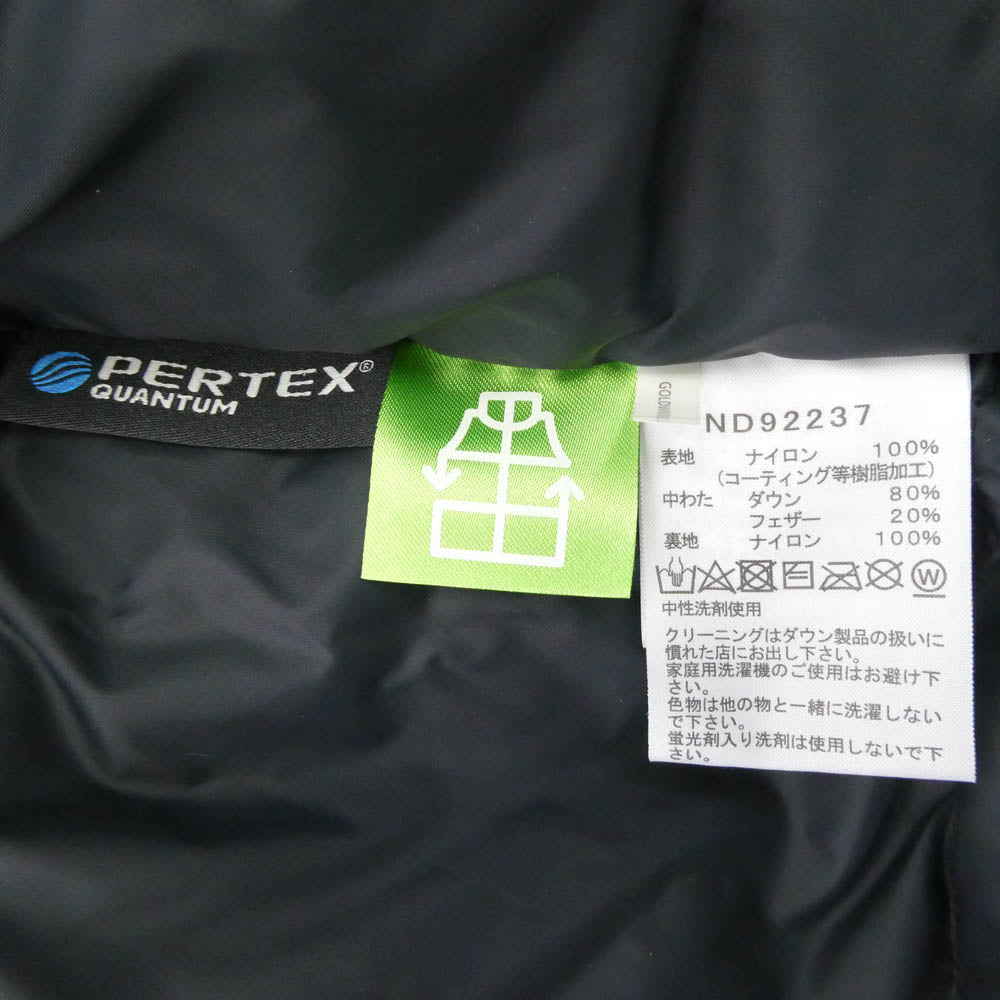 THE NORTH FACE ノースフェイス ND92237 GORE-TEX MOUNTAIN DOWN JACKET ゴアテックス マウンテン ダウン ジャケット ベージュ系 S【中古】