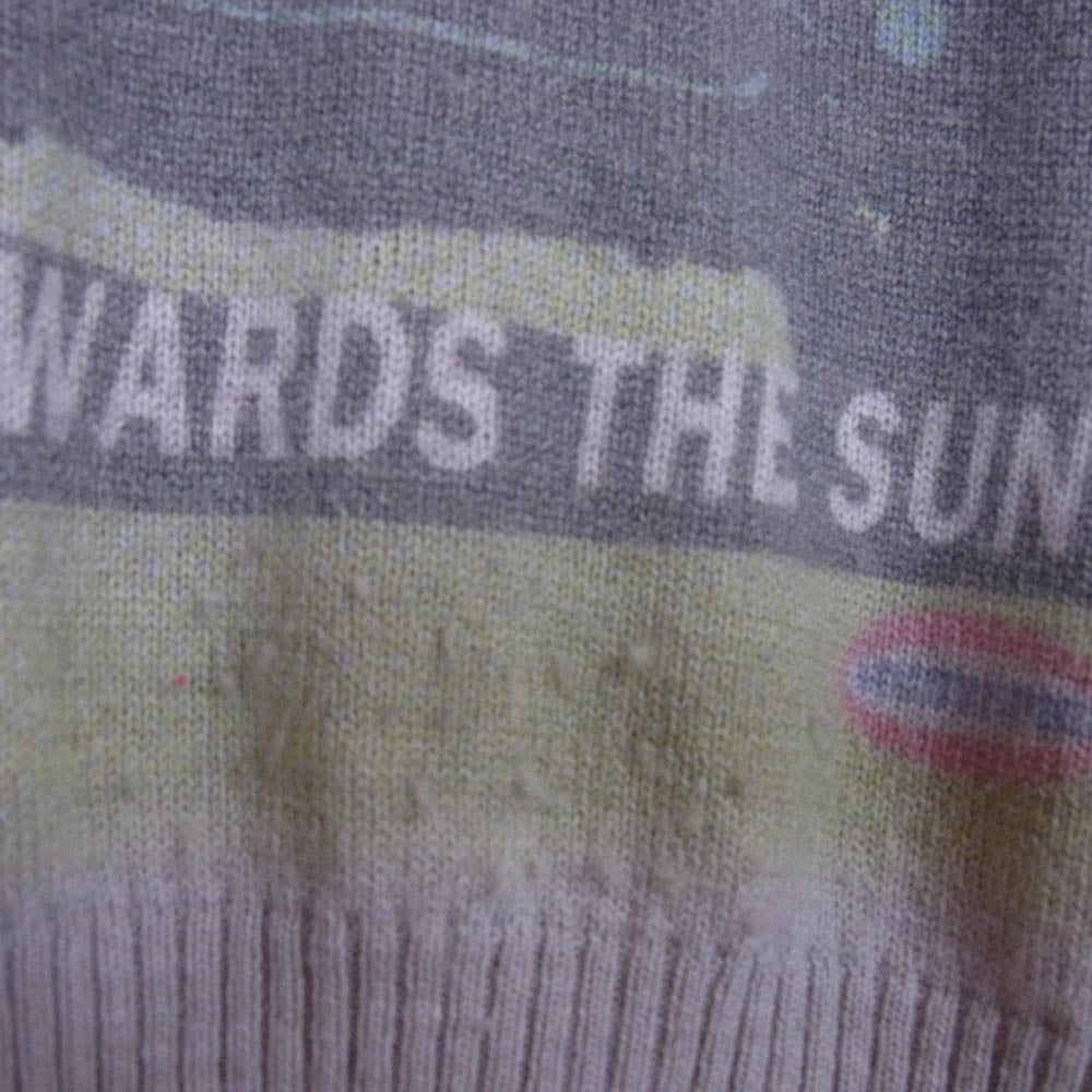 HYSTERIC GLAMOUR ヒステリックグラマー 0114ND06 ウール混 ニット カーディガン ベージュ系 FREE【中古】