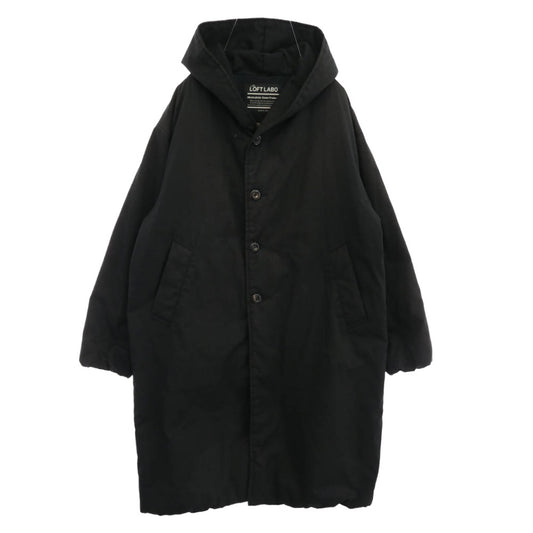 ザロフトラボ フーデッド ダウン コート ブラック系 1【中古】