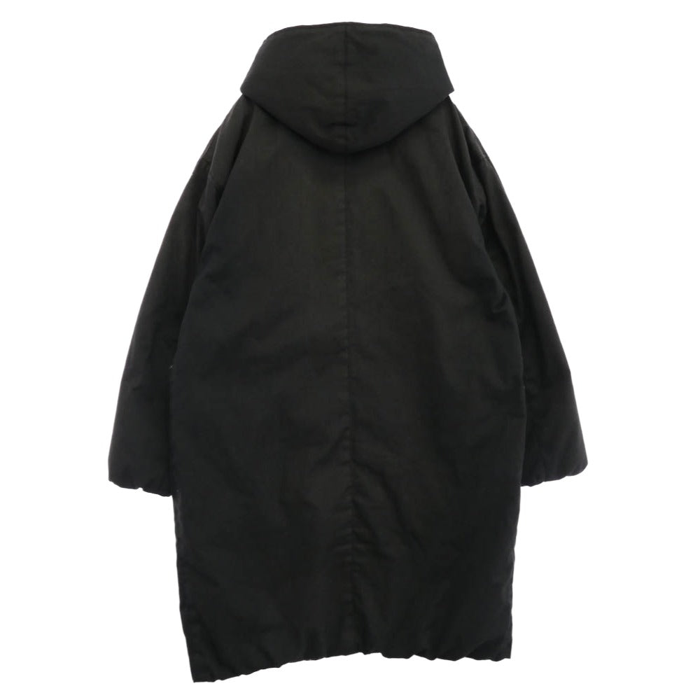 ザロフトラボ フーデッド ダウン コート ブラック系 1【中古】