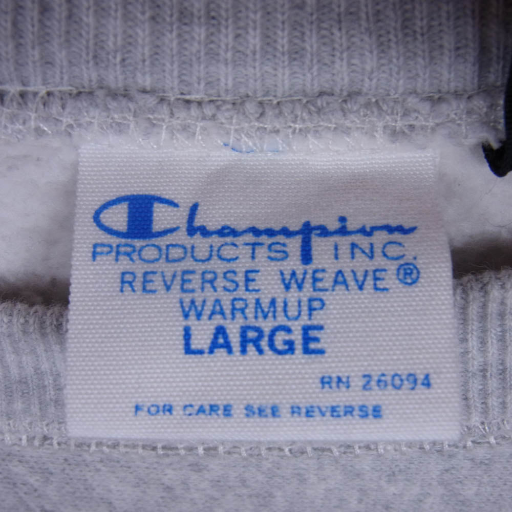 Needles ニードルス CWSS015 ×BEAMS BOY Champion REVERSE WEAVE チャンピオン ビームス ボーイ スウェット グレー系 L【中古】