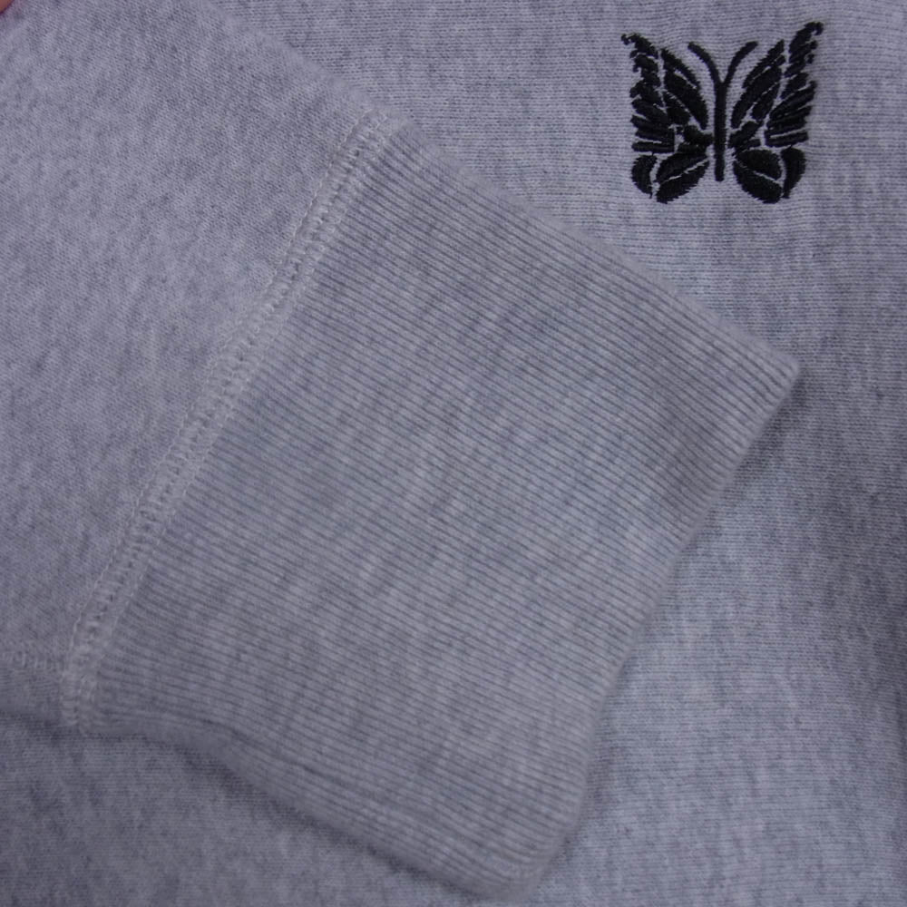 Needles ニードルス CWSS015 ×BEAMS BOY Champion REVERSE WEAVE チャンピオン ビームス ボーイ スウェット グレー系 L【中古】