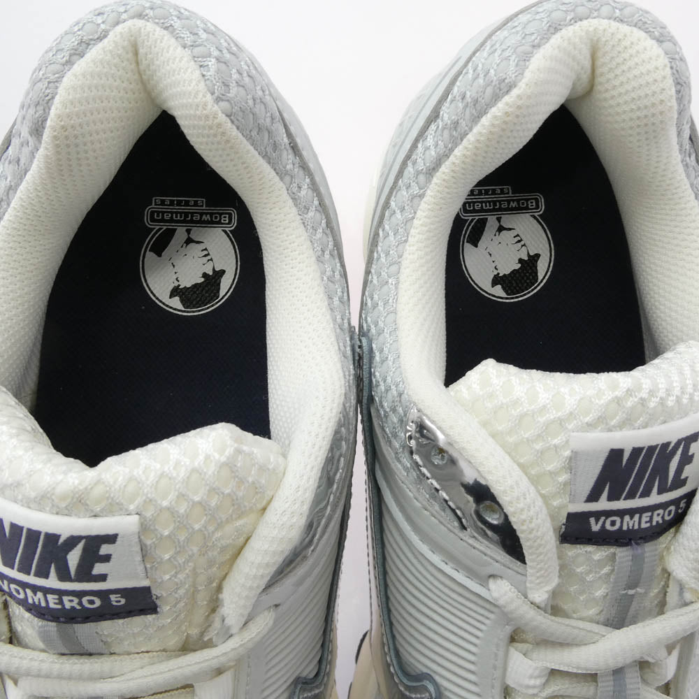 NIKE ナイキ FD0884-025 Women's Zoom Vomero 5 ウィメンズ ズーム ボメロ スニーカー ホワイト系 シルバー系 28.5cm【極上美品】【中古】