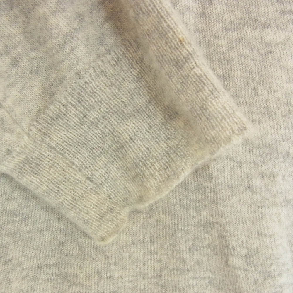 Malo マーロ カシミヤ ニット クルーネック 丸首 長袖 セーター グレー系 サイズ表記無【中古】