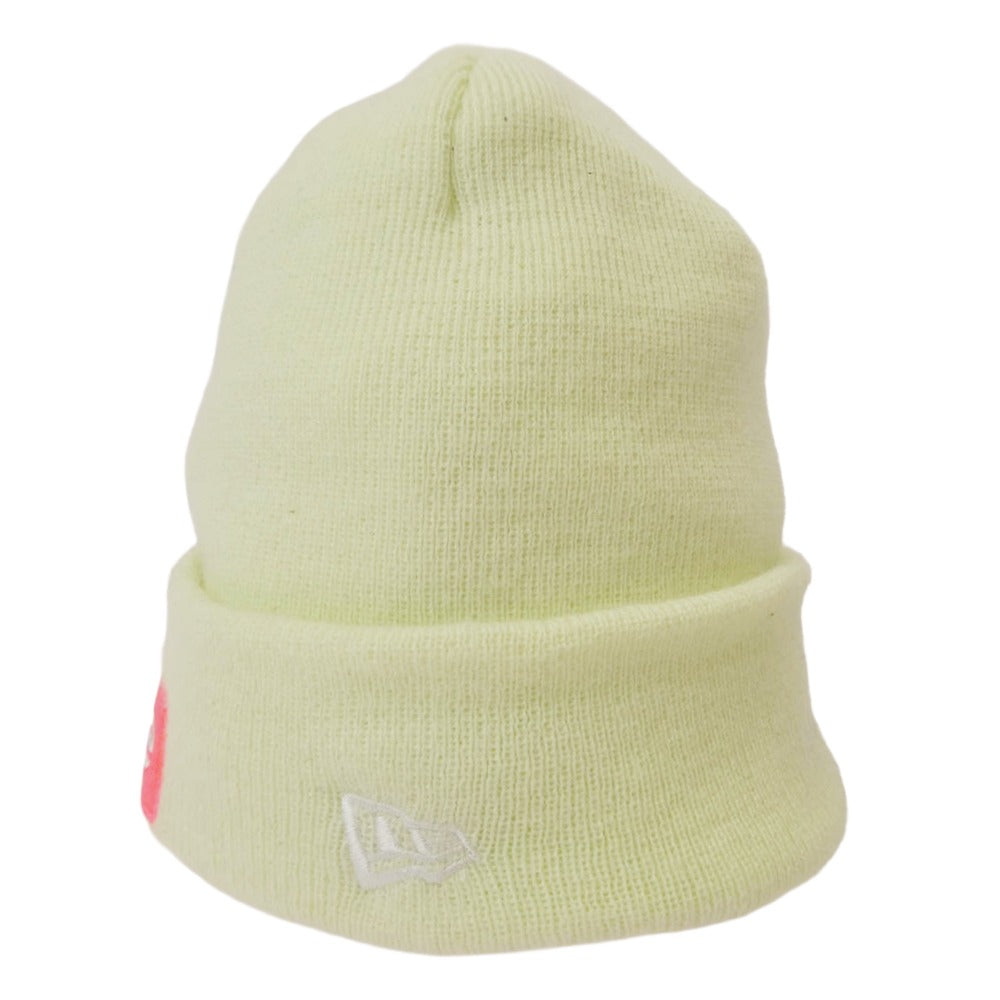 Supreme シュプリーム 17AW New Era Box Logo Beanie ニューエラ ボックスロゴ ビーニー ニット キャップ ライトグリーン系【中古】
