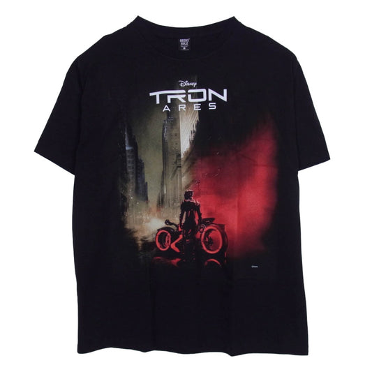 GEEKS RULE ギークスルール TRON ARES トロン アレス プリント 半袖 Tシャツ ブラック系 XXL【新古品】【未使用】【中古】