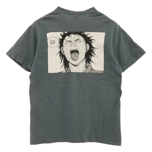 Supreme シュプリーム 17AW × AKIRA Pill Tee アキラ プリント 半袖 Tシャツ カットソー ライトブルー系 M【中古】
