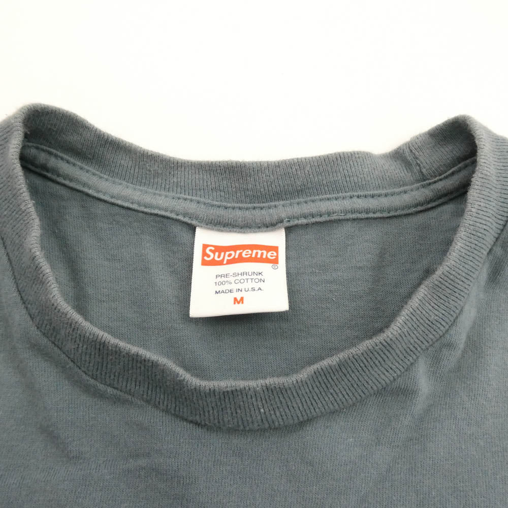 Supreme シュプリーム 17AW × AKIRA Pill Tee アキラ プリント 半袖 Tシャツ カットソー ライトブルー系 M【中古】