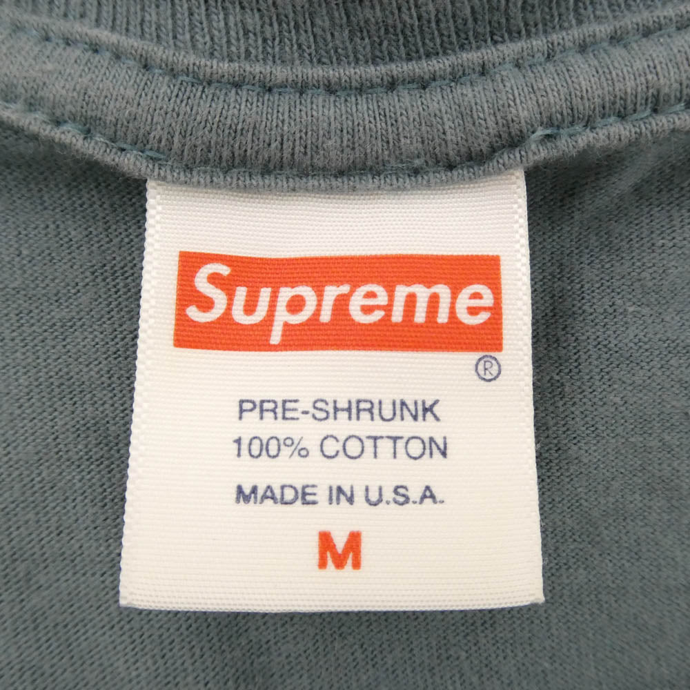 Supreme シュプリーム 17AW × AKIRA Pill Tee アキラ プリント 半袖 Tシャツ カットソー ライトブルー系 M【中古】