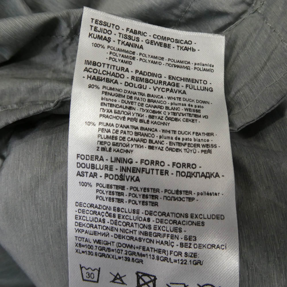 ARMANI EXCHANGE アルマーニエクスチェンジ 8NZB852 ZNW3Z ジップアップ ライトダウン ジャケット ブラック系 XL【中古】