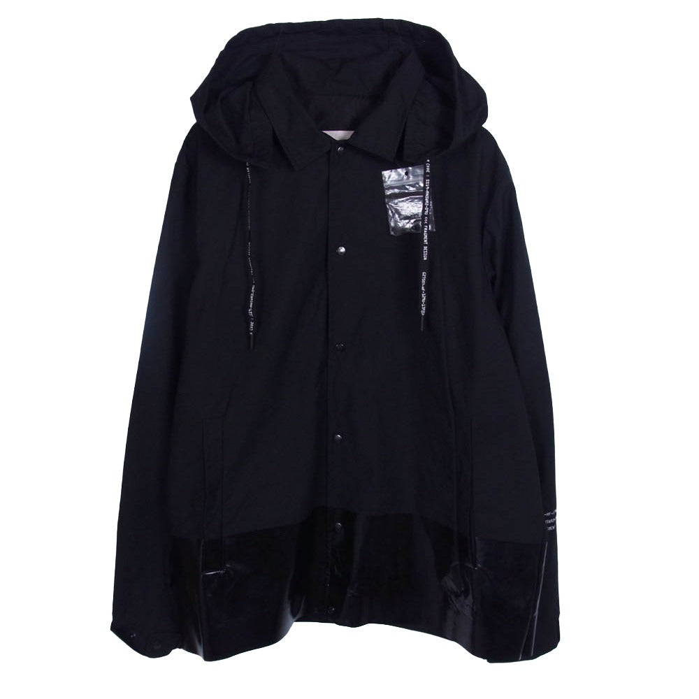 MONCLER モンクレール E109U4100250 GENIUS FRAGMENT SKA GIUBBOTTO ジーニアス フラグメント フーデッド コーチジャケット ブラック系 4【中古】