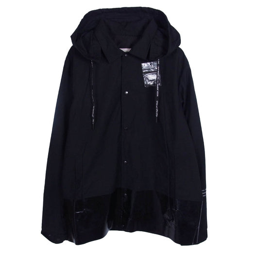 MONCLER モンクレール E109U4100250 GENIUS FRAGMENT SKA GIUBBOTTO ジーニアス フラグメント フーデッド コーチジャケット ブラック系 4【中古】