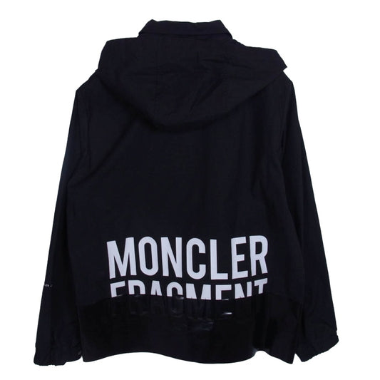 MONCLER モンクレール E109U4100250 GENIUS FRAGMENT SKA GIUBBOTTO ジーニアス フラグメント フーデッド コーチジャケット ブラック系 4【中古】