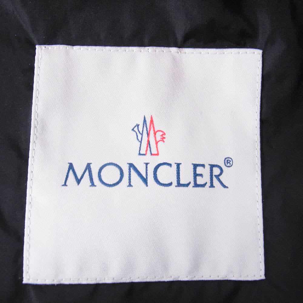 MONCLER モンクレール E109U4100250 GENIUS FRAGMENT SKA GIUBBOTTO ジーニアス フラグメント フーデッド コーチジャケット ブラック系 4【中古】