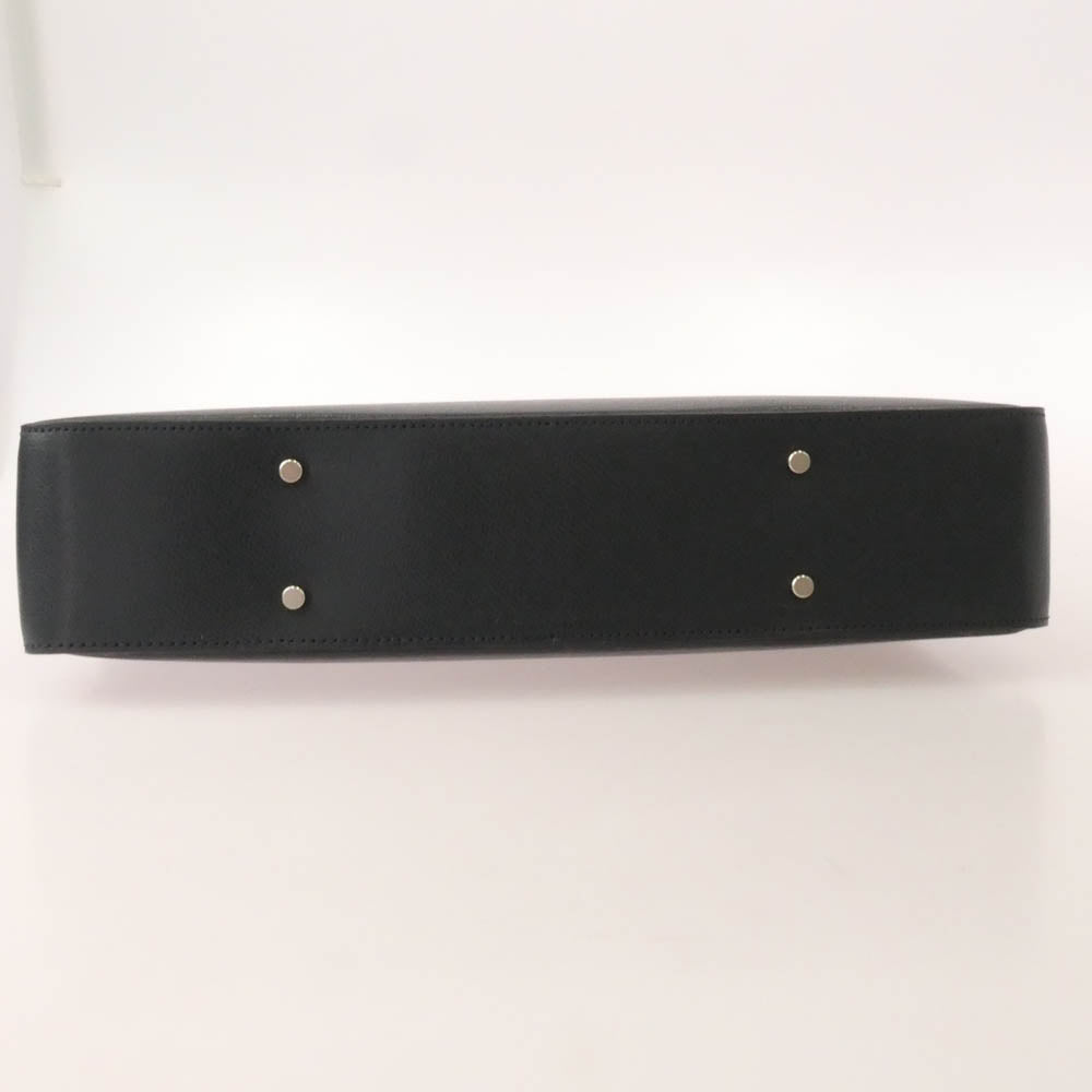 aniary アニアリ 33-01001 S-Film Leather エス-フィルム レザー ブリーフケース バッグ ネイビー ネイビー系【極上美品】【中古】