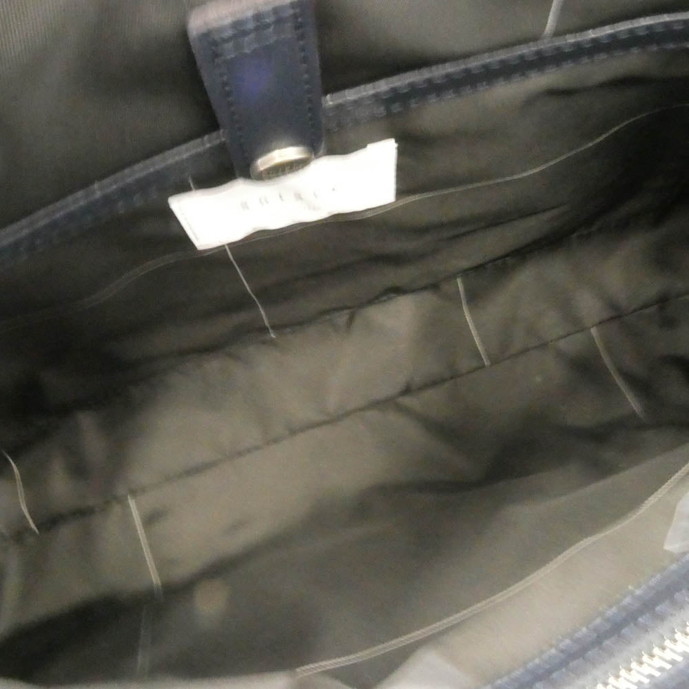 aniary アニアリ 33-01001 S-Film Leather エス-フィルム レザー ブリーフケース バッグ ネイビー ネイビー系【極上美品】【中古】
