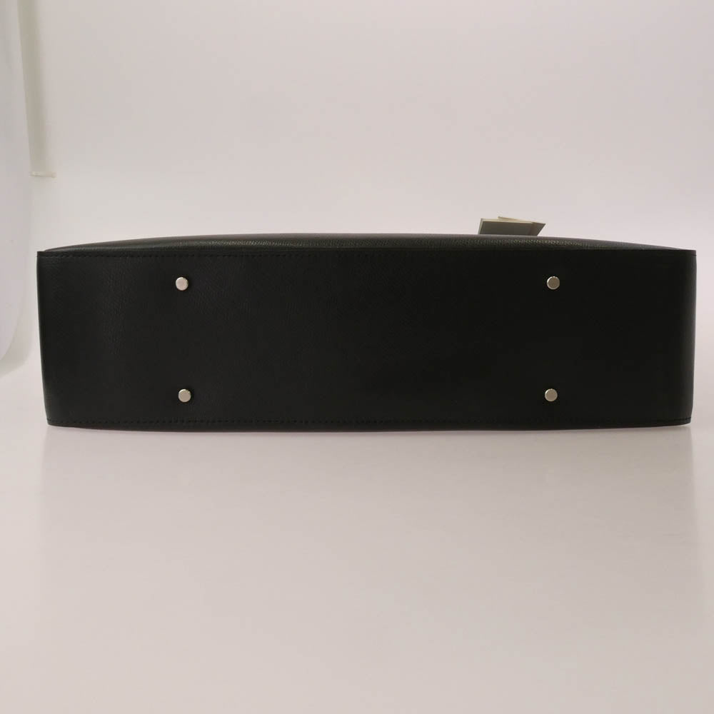 aniary アニアリ 33-01000 S-Film Leather エス-フィルム レザー ブリーフケース バッグ ブラック ブラック系【極上美品】【中古】