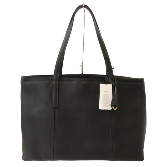 aniary アニアリ 07-02011 Shrink Leather シュリンク レザー トートバッグ チャコールグレイ チャコール系【極上美品】【中古】