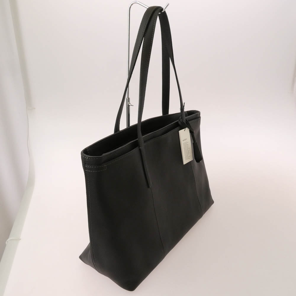 aniary アニアリ 07-02011 Shrink Leather シュリンク レザー トートバッグ チャコールグレイ チャコール系【極上美品】【中古】
