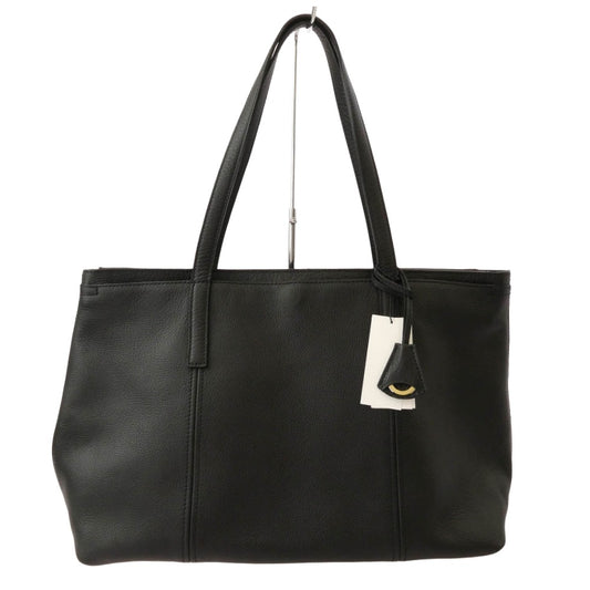 aniary アニアリ 07-02011 Shrink Leather シュリンク レザー トートバッグ ブラック ブラック系【極上美品】【中古】