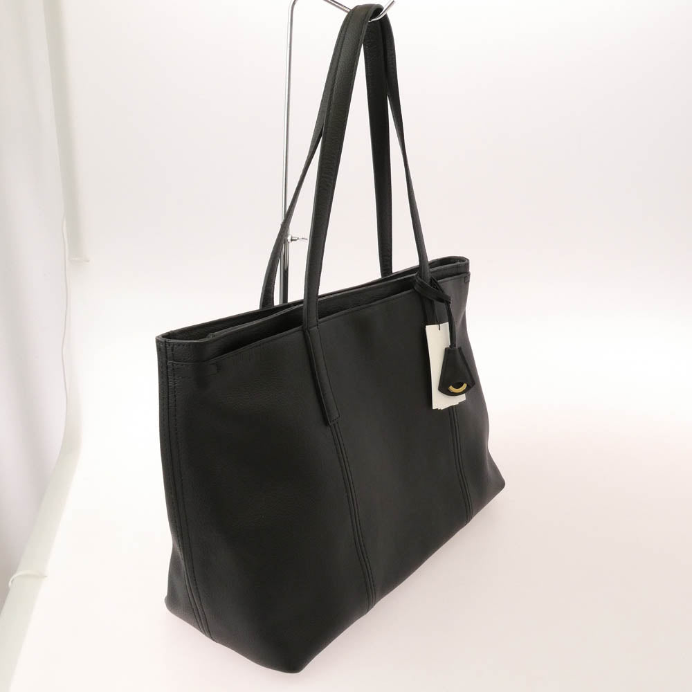 aniary アニアリ 07-02011 Shrink Leather シュリンク レザー トートバッグ ブラック ブラック系【極上美品】【中古】
