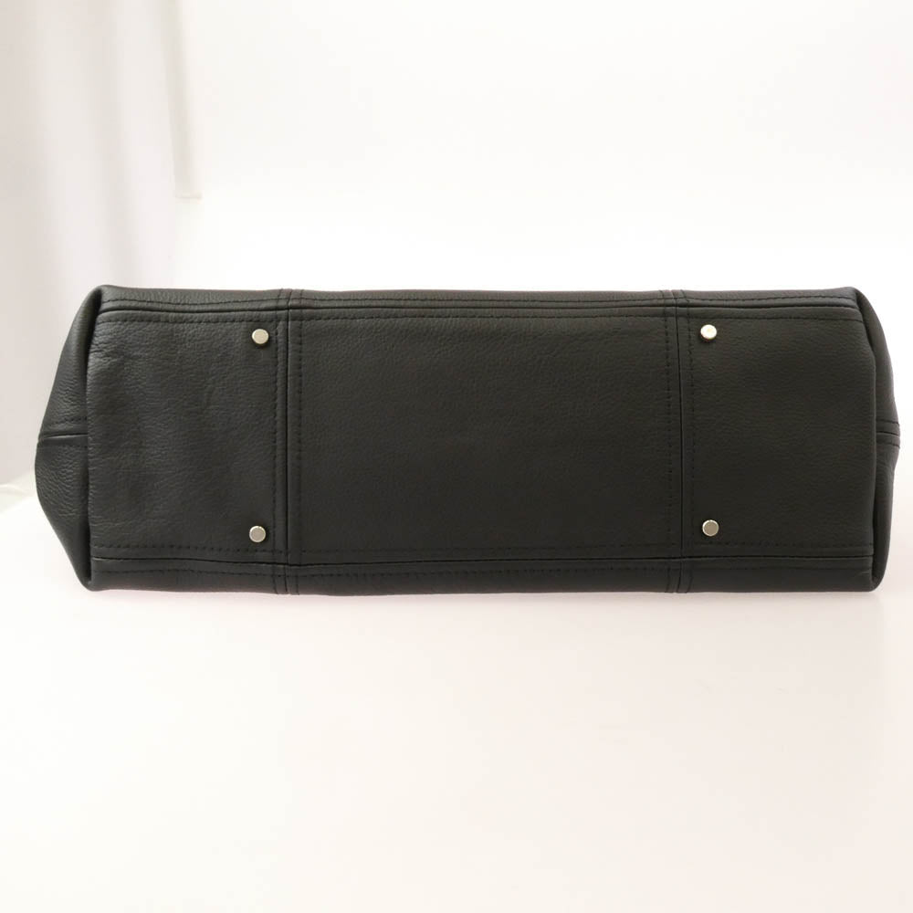 aniary アニアリ 07-02011 Shrink Leather シュリンク レザー トートバッグ ブラック ブラック系【極上美品】【中古】