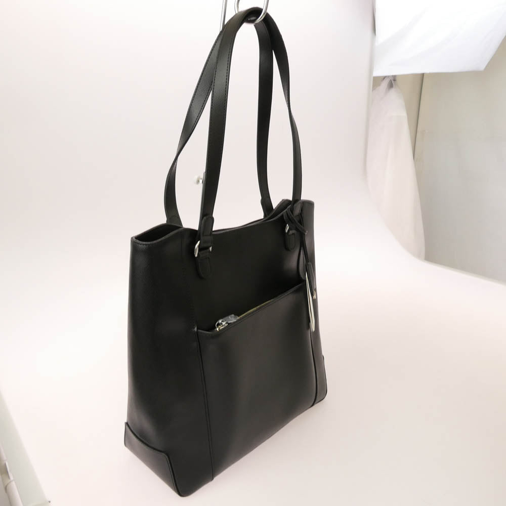 aniary アニアリ 33-02000 S-Film Leather エス-フィルム レザー トートバッグ ブラック ブラック系【極上美品】【中古】