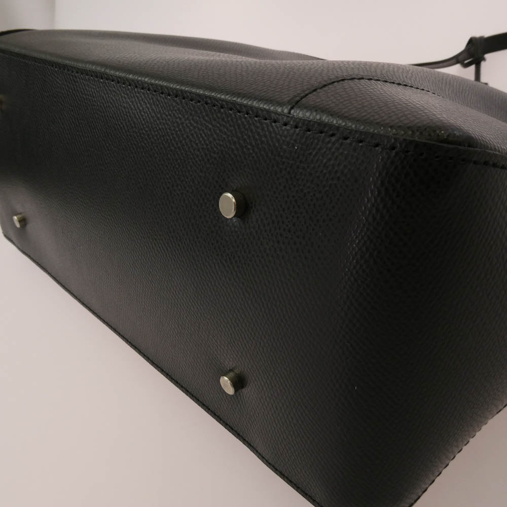 aniary アニアリ 33-02000 S-Film Leather エス-フィルム レザー トートバッグ ブラック ブラック系【極上美品】【中古】