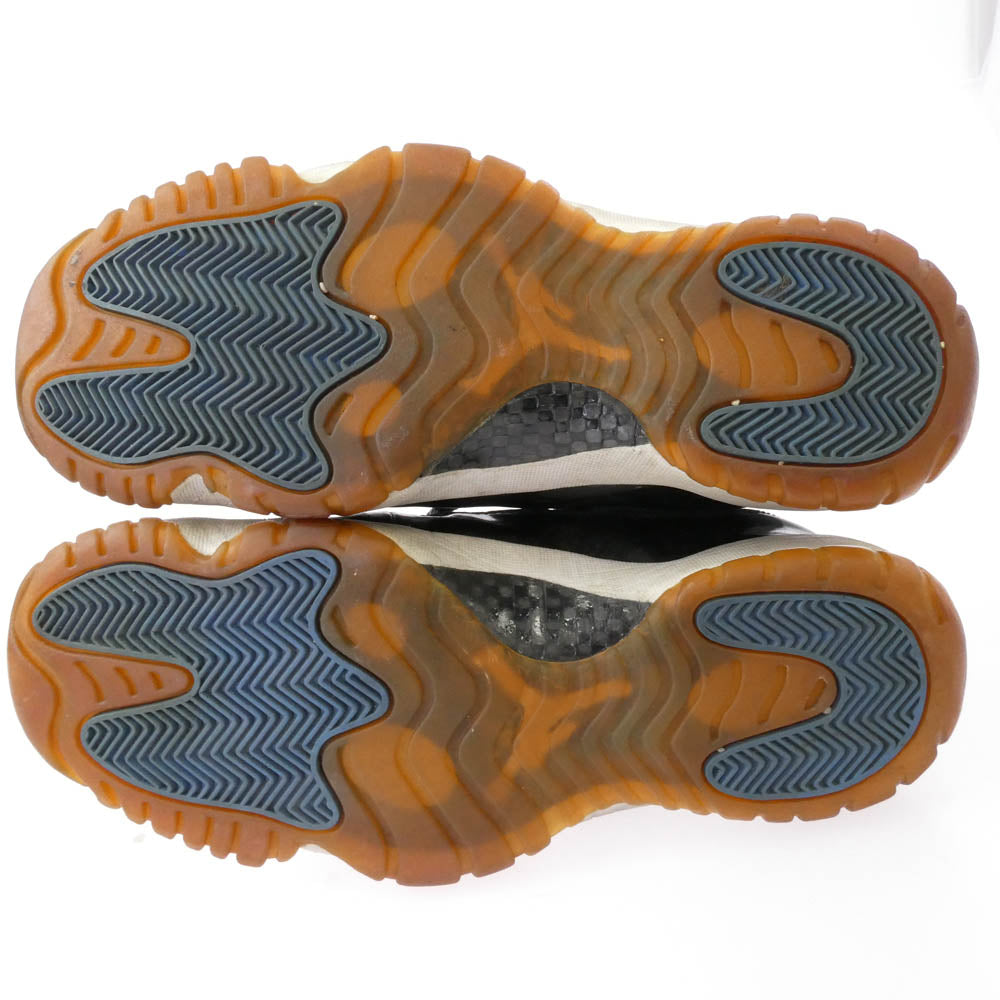 NIKE AIR JORDAN ナイキ ジョーダン 136046-041 観賞用 AIR JORDAN 11 RETRO SPACE JAM AJ11 エアジョーダン レトロ スペース ジャム スニーカー ブラック系 29cm【中古】