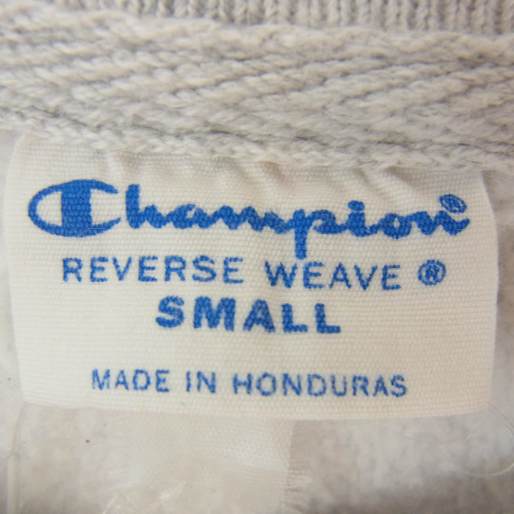 Champion チャンピオン 青タグ復刻 REVERSE WEAVE SWEAT SHIRT リバースウィーブ スウェット グレー系 S【中古】